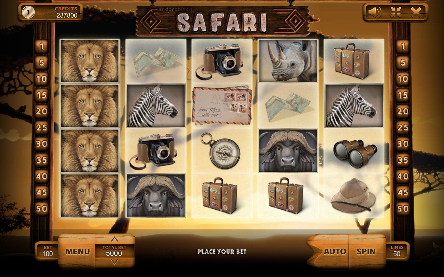 Слот safari онлайн